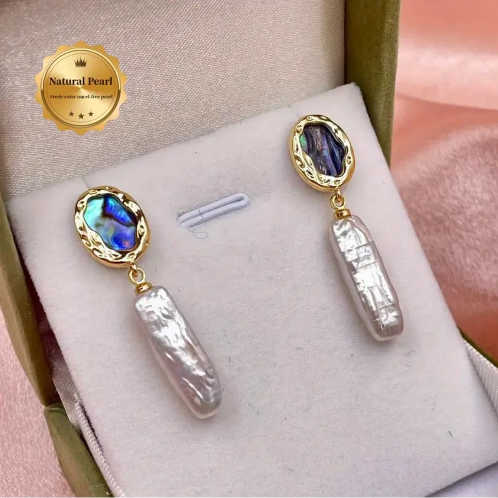 Gold and Silver Earrings